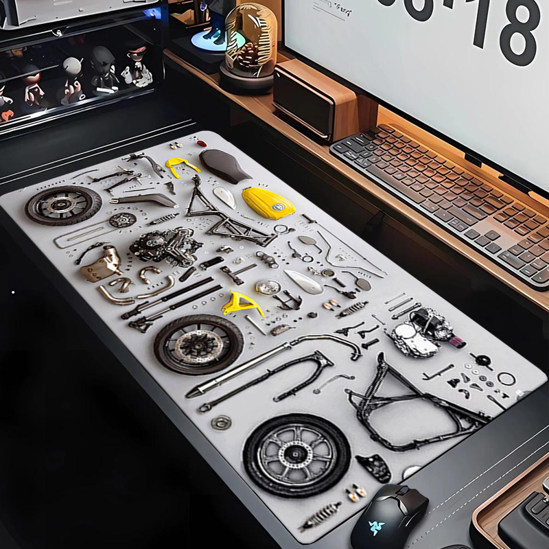 Gaming Accessories For Laptop - Diagram Pembongkaran Alas Mouse Karet Alas