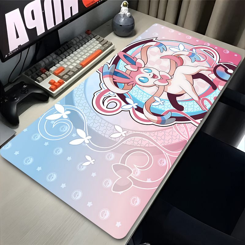 Gaming Accessories For Desk - Alas Mouse Lucu Merah Muda Besar