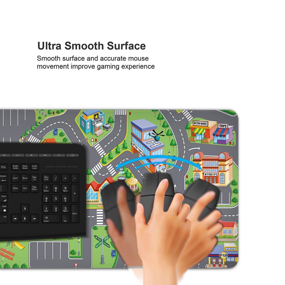 Alas Mouse kartun jalanan kota - Gaming Accessories For Pc Setup ulasan dan harga