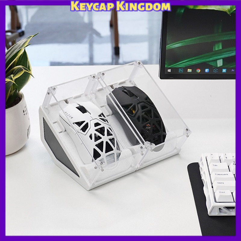 Penutup Debu Mouse Akrilik Tra - Gaming Accessories For Pc Setup ulasan dan harga