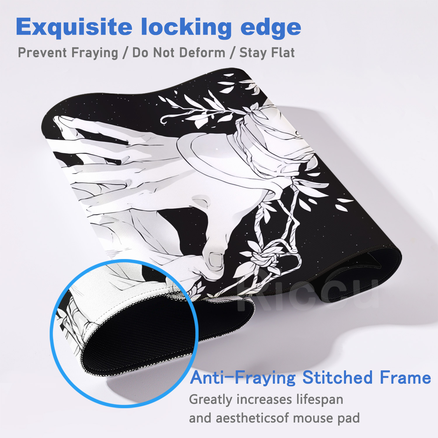 HD Besar Hitam Putih XXL Gothi - Gaming Accessories For Pc Setup ulasan dan harga